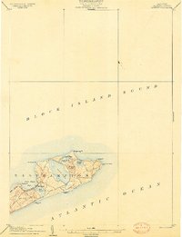 1904 Map of Montauk