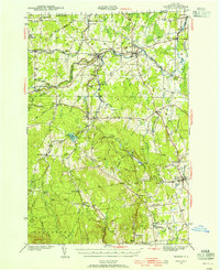 preview thumbnail of historical topo map of Clinton County, NY in 1942