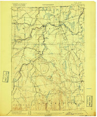 Download a high-resolution, GPS-compatible USGS topo map for Mooers, NY (1917 edition)