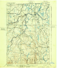 Download a high-resolution, GPS-compatible USGS topo map for Mooers, NY (1932 edition)