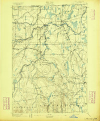 1895 Map of Mooers