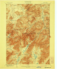 Download a high-resolution, GPS-compatible USGS topo map for Mt Marcy, NY (1907 edition)
