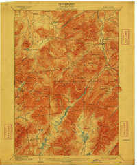 Download a high-resolution, GPS-compatible USGS topo map for Mt Marcy, NY (1912 edition)