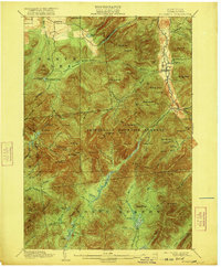 Download a high-resolution, GPS-compatible USGS topo map for Mt Marcy, NY (1921 edition)