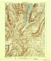 1903 Map of Livingston County, NY, 1930 Print