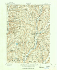 preview thumbnail of historical topo map of Chenango County, NY in 1910