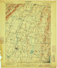 preview thumbnail of historical topo map of Ulster County, NY in 1903