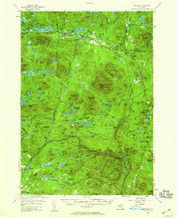 preview thumbnail of historical topo map of Essex County, NY in 1954