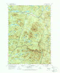Download a high-resolution, GPS-compatible USGS topo map for Newcomb, NY (1988 edition)