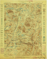 1898 Map of Newcomb
