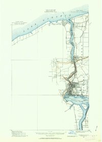 Download a high-resolution, GPS-compatible USGS topo map for Niagara Falls, NY (1963 edition)