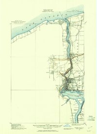 Download a high-resolution, GPS-compatible USGS topo map for Niagara Falls, NY (1961 edition)