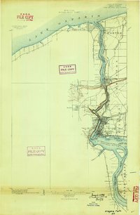 Download a high-resolution, GPS-compatible USGS topo map for Niagara Falls, NY (1898 edition)