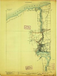 preview thumbnail of historical topo map of New York, United States in 1901