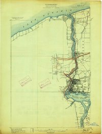 Download a high-resolution, GPS-compatible USGS topo map for Niagara Falls, NY (1913 edition)