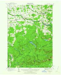 Download a high-resolution, GPS-compatible USGS topo map for Nicholville, NY (1963 edition)