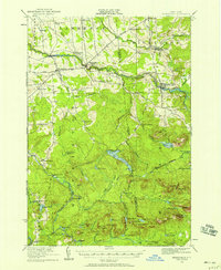 Download a high-resolution, GPS-compatible USGS topo map for Nicholville, NY (1958 edition)