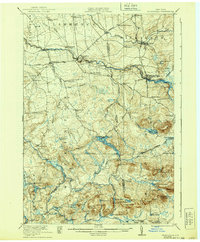 preview thumbnail of historical topo map of St. Lawrence County, NY in 1921