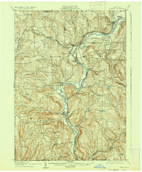 Download a high-resolution, GPS-compatible USGS topo map for Nineveh, NY (1936 edition)