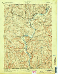 preview thumbnail of historical topo map of Broome County, NY in 1905