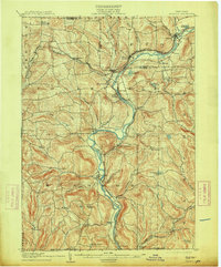 Download a high-resolution, GPS-compatible USGS topo map for Nineveh, NY (1913 edition)