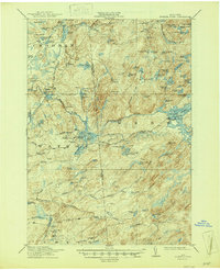 Download a high-resolution, GPS-compatible USGS topo map for Number Four, NY (1947 edition)