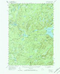 Download a high-resolution, GPS-compatible USGS topo map for Number Four, NY (1984 edition)