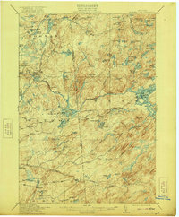 Download a high-resolution, GPS-compatible USGS topo map for Number Four, NY (1921 edition)