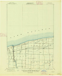 Download a high-resolution, GPS-compatible USGS topo map for Olcott, NY (1947 edition)