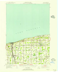 Download a high-resolution, GPS-compatible USGS topo map for Olcott, NY (1956 edition)