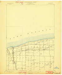 Download a high-resolution, GPS-compatible USGS topo map for Olcott, NY (1902 edition)