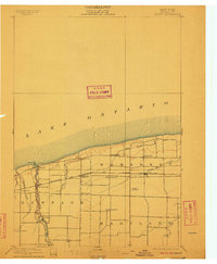 Download a high-resolution, GPS-compatible USGS topo map for Olcott, NY (1910 edition)