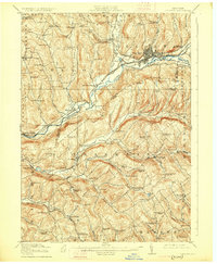 Download a high-resolution, GPS-compatible USGS topo map for Oneonta, NY (1926 edition)