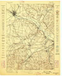 1898 Map of Oriskany
