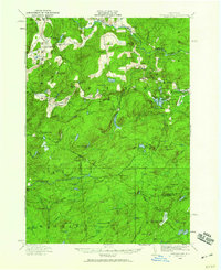 Download a high-resolution, GPS-compatible USGS topo map for Oswegatchie, NY (1960 edition)