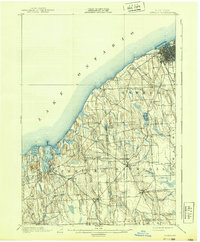 Download a high-resolution, GPS-compatible USGS topo map for Oswego, NY (1939 edition)