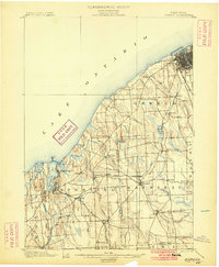 Download a high-resolution, GPS-compatible USGS topo map for Oswego, NY (1900 edition)