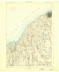 Download a high-resolution, GPS-compatible USGS topo map for Oswego, NY (1927 edition)