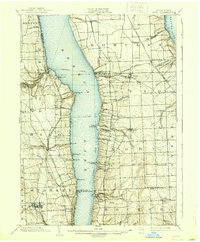 Download a high-resolution, GPS-compatible USGS topo map for Ovid, NY (1938 edition)