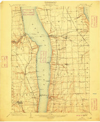 Download a high-resolution, GPS-compatible USGS topo map for Ovid, NY (1909 edition)