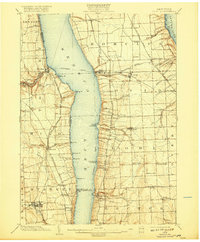 Download a high-resolution, GPS-compatible USGS topo map for Ovid, NY (1918 edition)