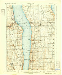 Download a high-resolution, GPS-compatible USGS topo map for Ovid, NY (1930 edition)