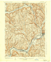 Download a high-resolution, GPS-compatible USGS topo map for Owego, NY (1930 edition)