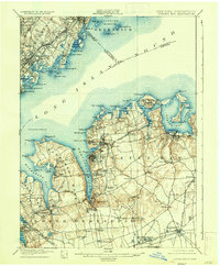 Download a high-resolution, GPS-compatible USGS topo map for Oyster Bay, NY (1935 edition)