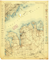 1898 Map of Oyster Bay