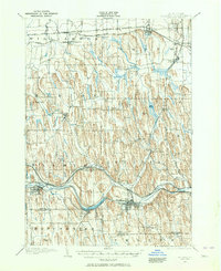 1899 Map of Ontario County, NY, 1964 Print