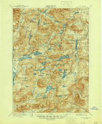 Download a high-resolution, GPS-compatible USGS topo map for Paradox Lake, NY (1944 edition)
