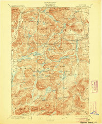 Download a high-resolution, GPS-compatible USGS topo map for Paradox Lake, NY (1906 edition)