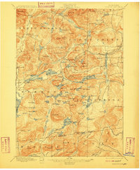 Download a high-resolution, GPS-compatible USGS topo map for Paradox Lake, NY (1909 edition)