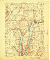 1903 Map of Penn Yan